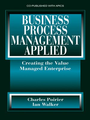 cover image of Business Process Management Applied